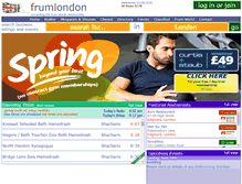 Tablet Screenshot of frumlondon.co.uk